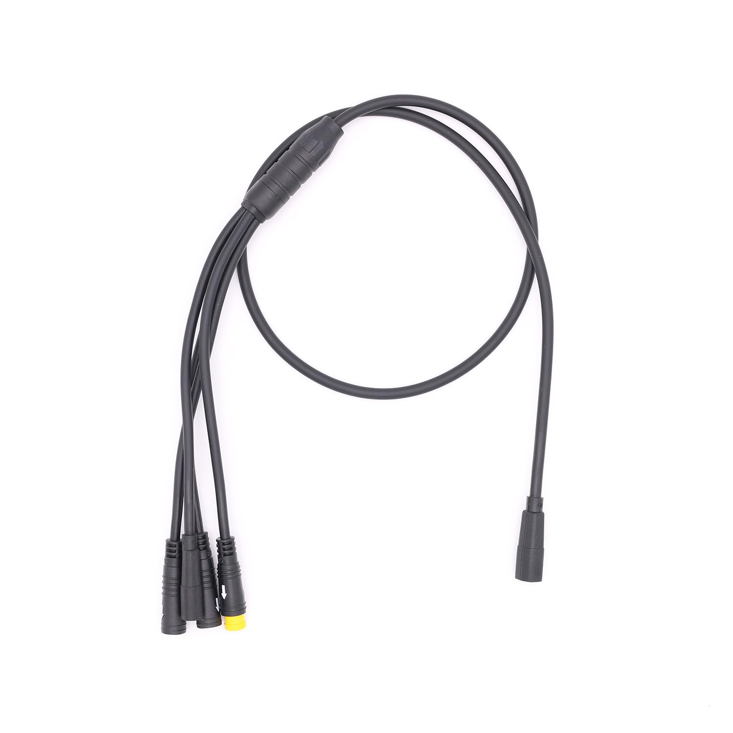 EB 1T4 Kabelbaum, EB-Bus für Bafang CAN Systeme, Anschluss an Display Daumengas E-Brakes, 75cm E-Bike Pedelec Schwarz