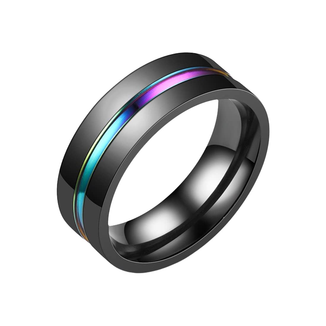 Stainless Steel Band Finger Rings for Men