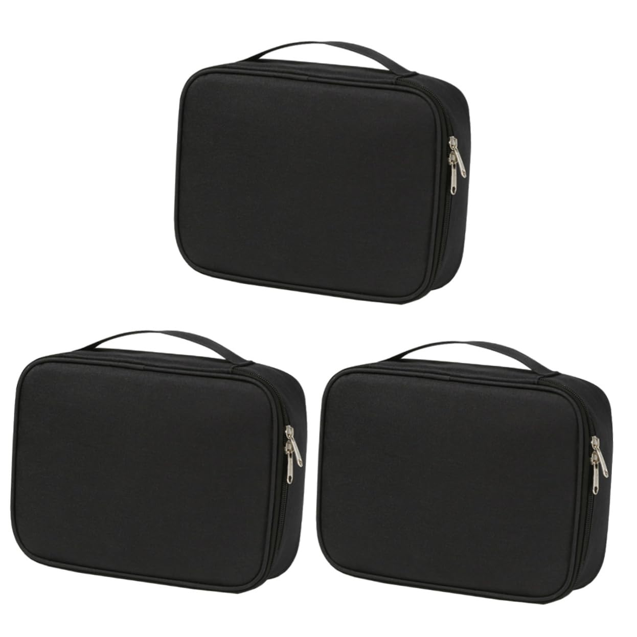 3 Pezzi Organizer Elettronico Oxford per Accessori per Uso Protezione Compatta per Caricabatterie e Facile Trasportare e Utilizzare