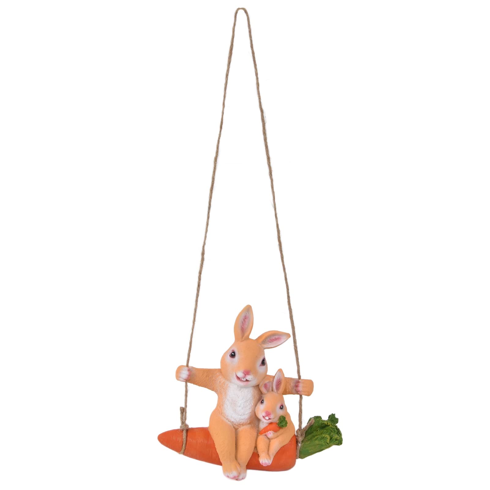 Pendentif de jardinage lapin résine décoration maison jardin pelouse salon