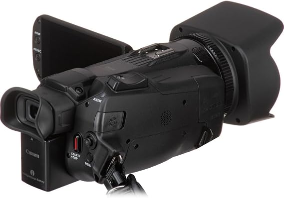 Canon VIXIA HF G70 4K Camcorder UHD Video Camera with 20x Optical Zoom, 1/2.3 CMOS Sensor, Dual SD Slots & HDMI Output (5734C002) + Shoulder Bag + 64GB Memory Card