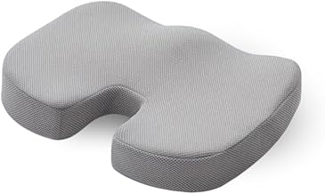 Almofada Ortopédica Ergonômica, Espuma Gel de Alta Densidade, Suporte para Cóccix e Coluna, Ideal para Escritório, Carro e Casa