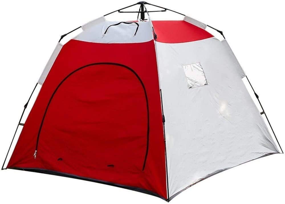 Tenda da Campeggio, Tenda da Pesca nel Ghiaccio, Caccia nel Deserto, Tende in Cotone, finestre a Mosaico Aperte per Ventilazione e Borsa per Il Trasporto, Tende Invernali Calde per