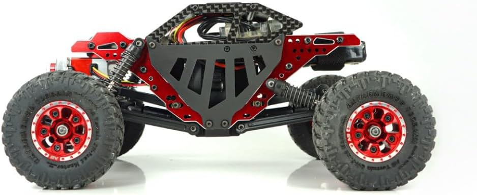 NexxSpeed Dark Knight Conversion Chassis Kit (Black) - FMS FCX24