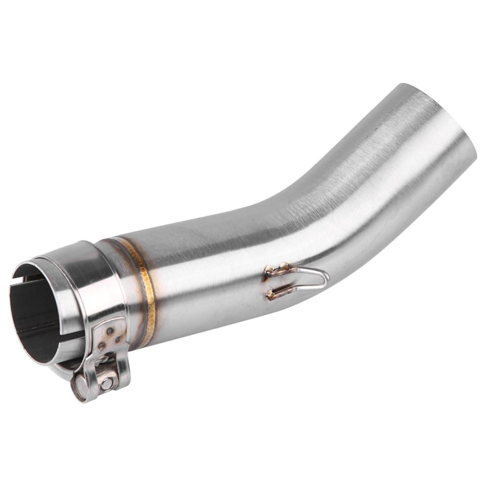 Broco Pot d'échappement Intermédiaire de Moto,Gsr 750 Echappement, Moyen Tuyau de liaison Connect for Suzuki GSR 750 2011-2015