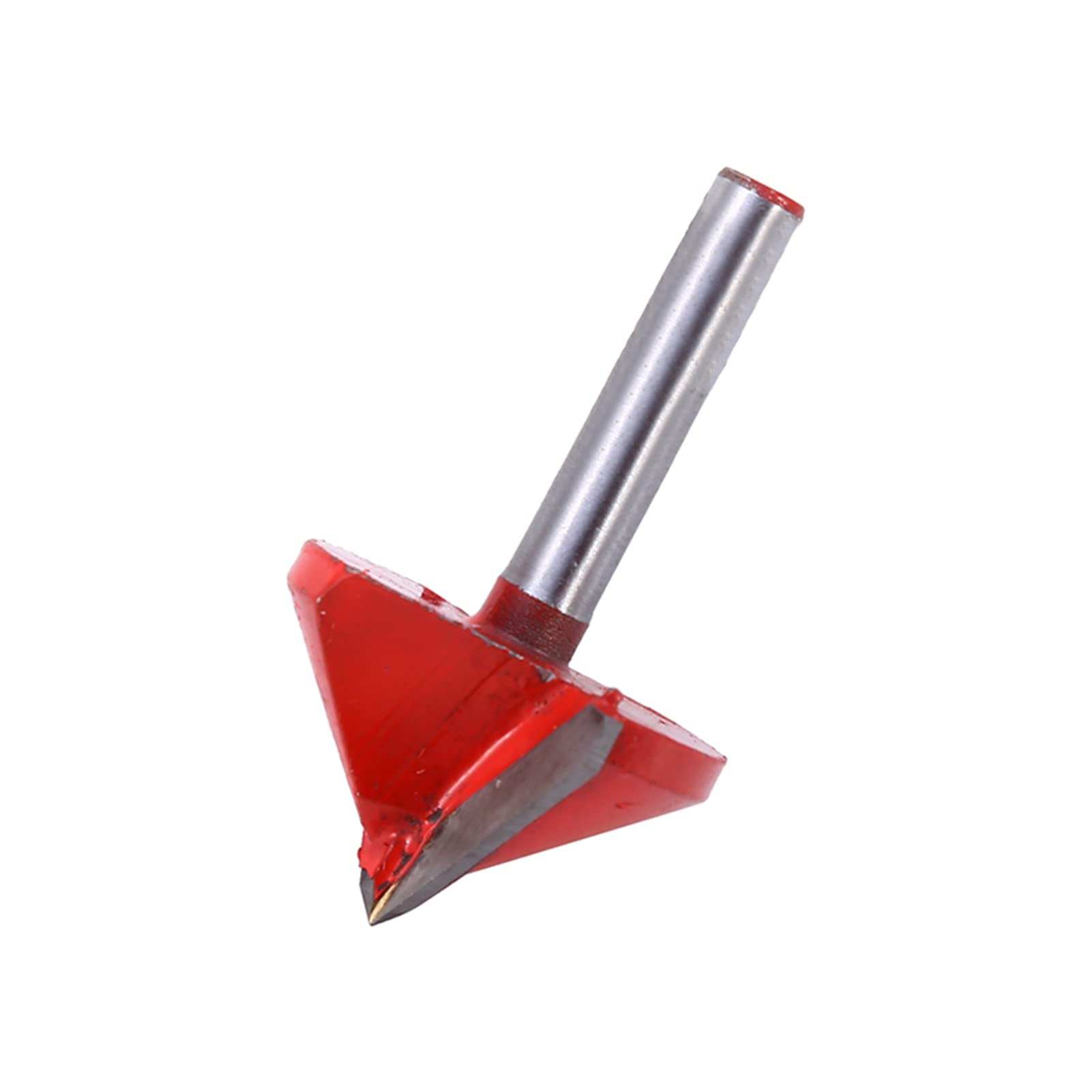 Fresa a V fresa per cartongesso punta a V CNC a 90 gradi punta per incisione 3D fresa a V punta per fresatrice con gambo da 1/4" fresa per legno a V per incisione punta per smussatura punta per fresat