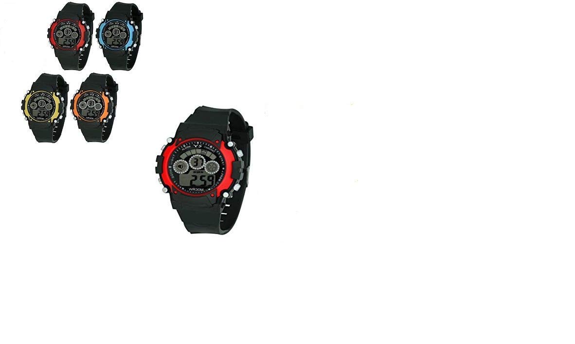 YASH ENTERPRISES 7 LED Light Digital Black Dial Boys & Girls Watch (B07MSKLS2R) Amazon Price History, Amazon Price Tracker