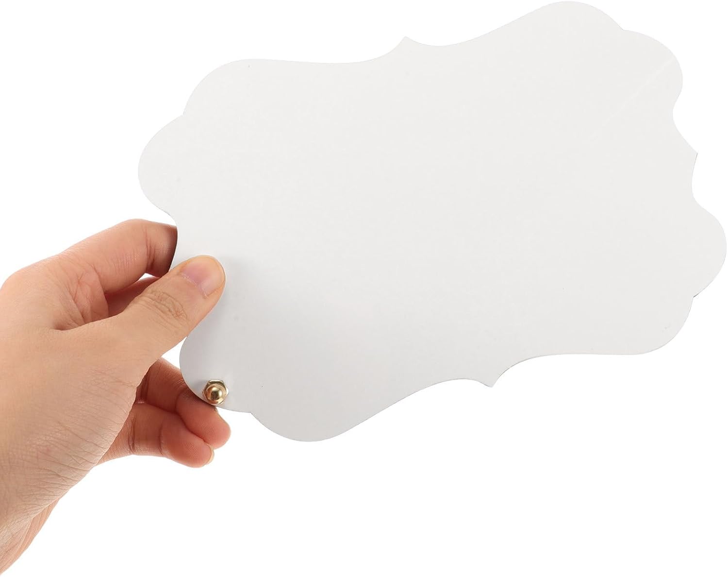 TEHAUX Heat Transfer Picture Frame Blank Rectangular White Density Board