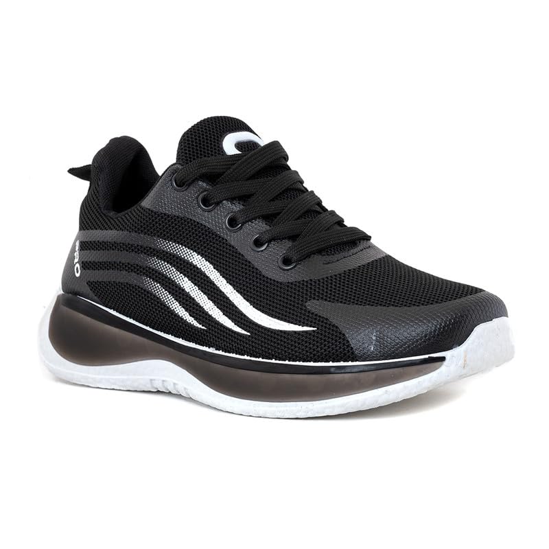 Khadims Pro Black Running Sports Shoe Sneakers for Men (4623386) (B0CJJ84X3F) Amazon Price History, Amazon Price Tracker