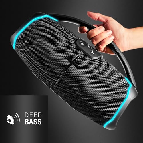 Energy Sistem Hyperbeat - Altoparlante Bluetooth (Bluetooth 5.3, True Wireless Stereo, Deep Bass, 15H Di Batteria, IPX6, Luci Led, Assistente Vocale) - 4
