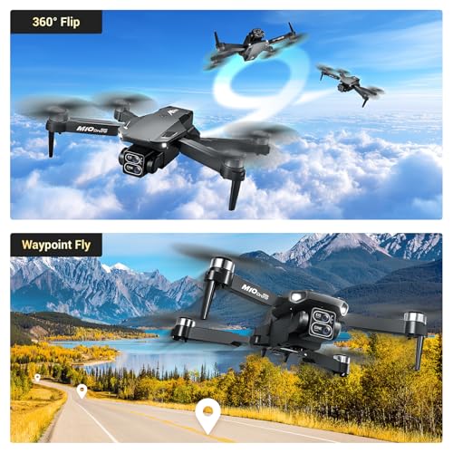 Drone with Camera for Adults Kids 2K Mini Drone One Key Take Off/Land FPV Drone with Brushless Motor, Altitude Hold, 3D Flips, 2 Batteries, Beginner drones with camera Under 249G - Image 6
