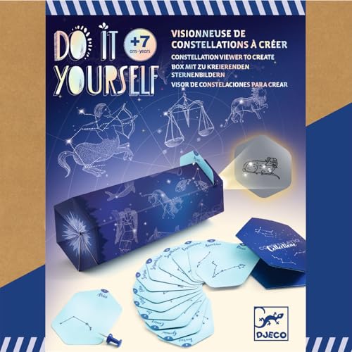 Djeco DJ07985 Do It Yourself Constellation Viewer to Create