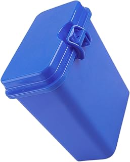 Blue Plastic Motorcycle Tool Box with Buckle Design Storage Organizer