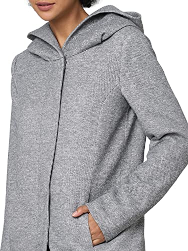 Only Coat Onlsedona Coat Light Grey Melange L Light Grey Melange L - 6