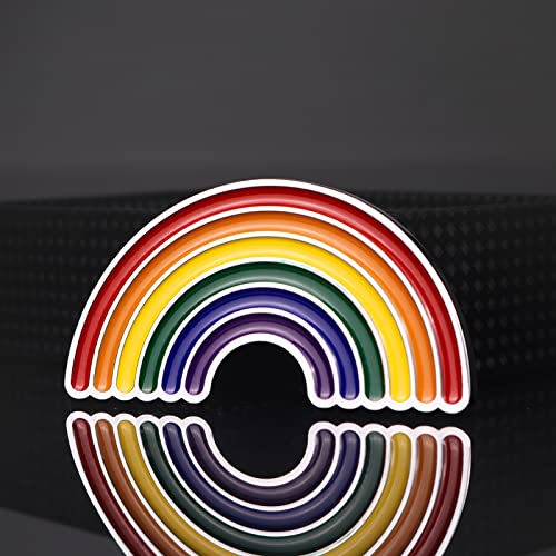 Lgbt Rainbow Metal Car Sticker, Gay Pride Emblem, Lgbtq Pride Lesbian Bisexual Transgender Support Decal For Auto, Motorcycle, Truck, Laptop, Wall, Window #TOP1