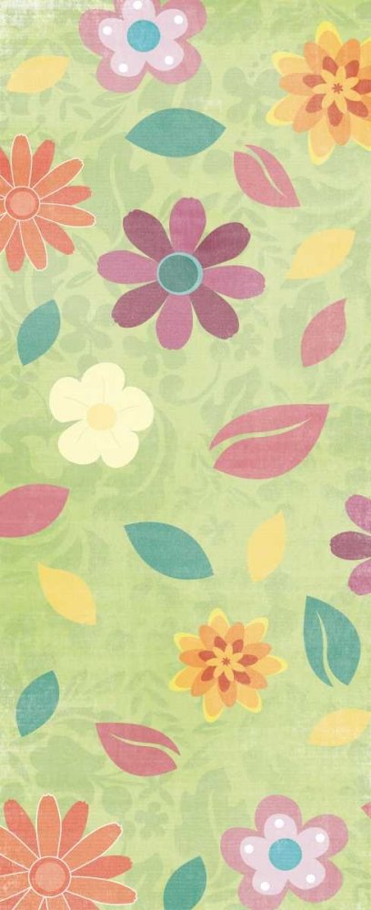 Posterazzi PDXJGPL011BLARGE - Impresión fotográfica de flores, 13 x 36 pulgadas, multicolor