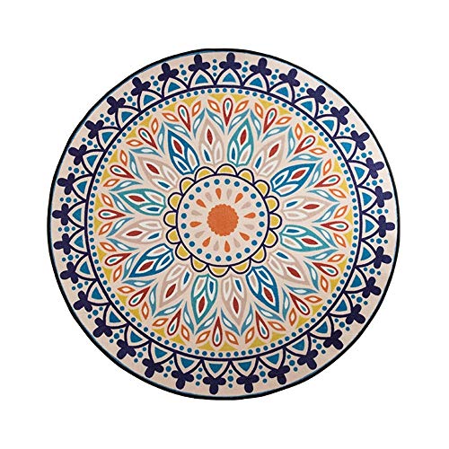 Tapis de salon antidérapant pour protéger le sol des chaises rotatives