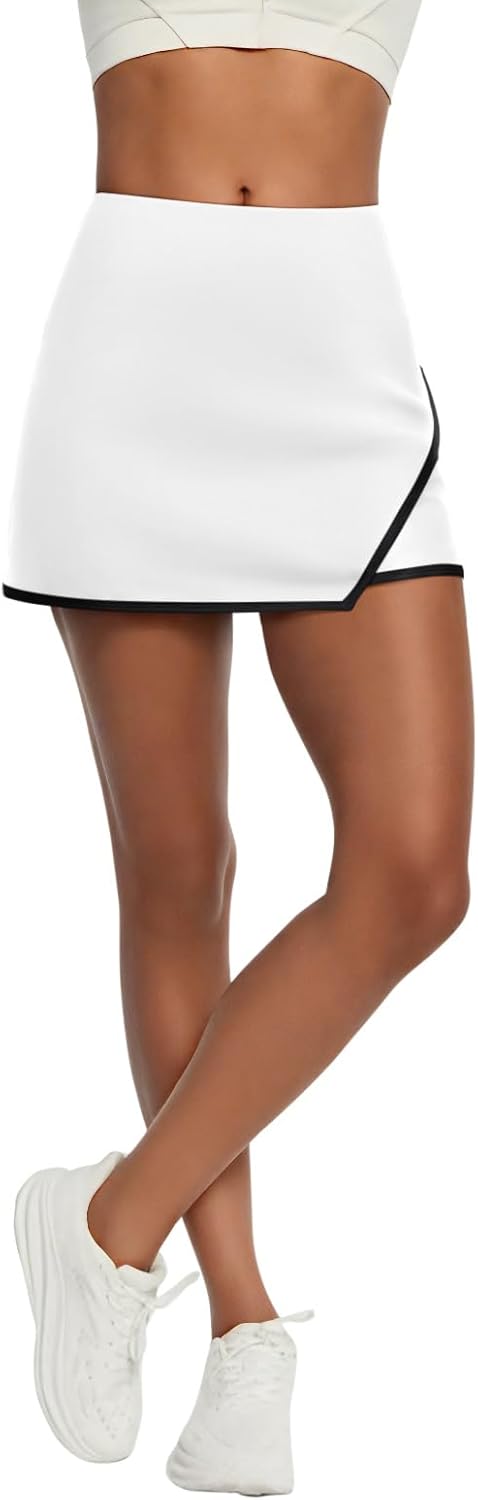 LASLULU Womens Tennis Skirts High Waisted Lightweight Workout Athletic Golf Activewear Skorts Skirts with Shorts Pockets - Image 4