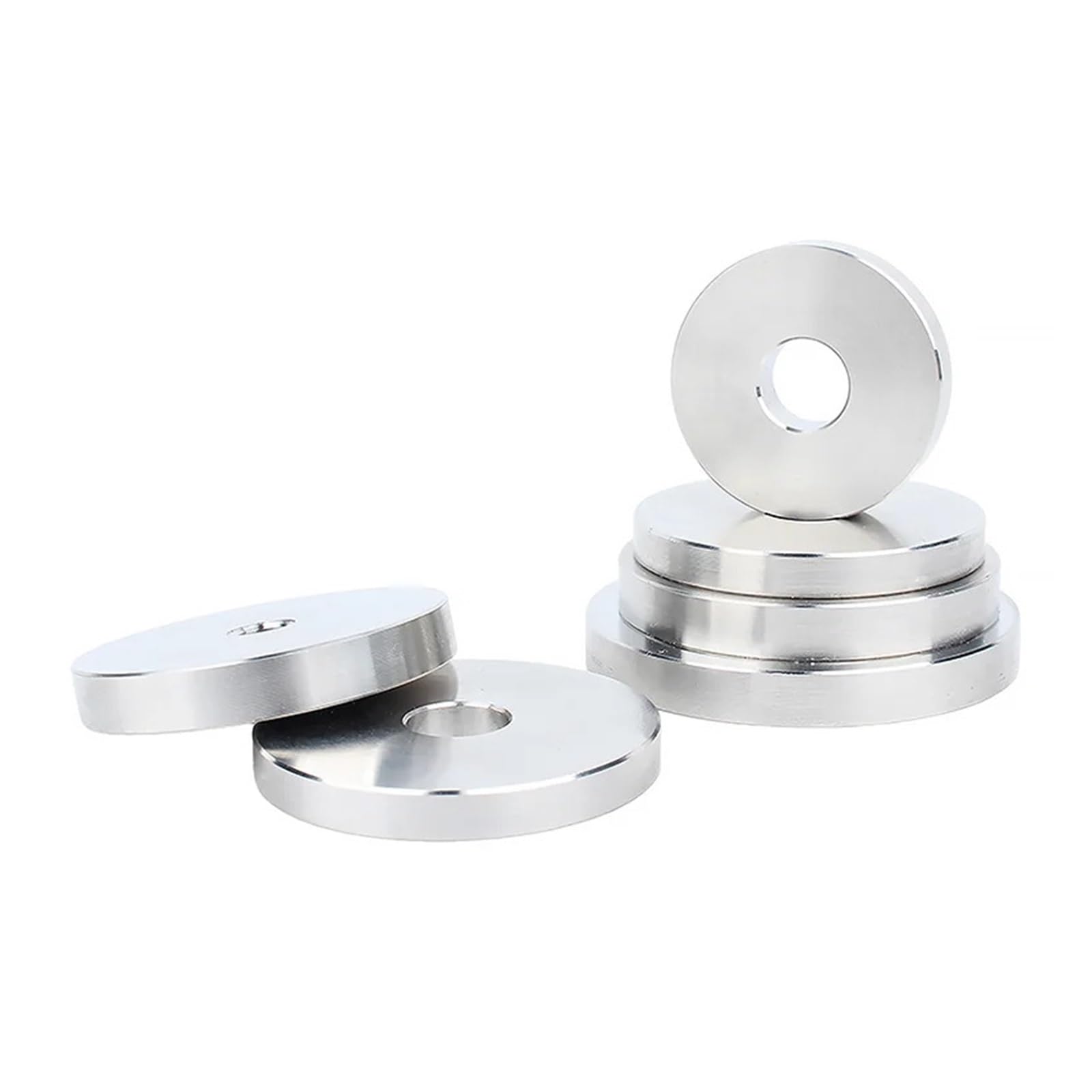 Edelstahl Beilagscheiben Glatte, extra dicke Unterlegscheiben aus Edelstahl 304, M2, M3, M4, M5, M6, M7, M8,6, ohne Gewinde, flache Unterlegscheibe, CNC-präzisionsgedrehte(M8x50x6mm-1PCS)