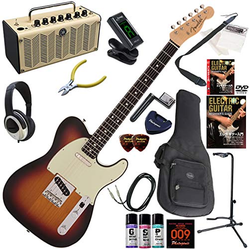 �y�Z�b�g�i�zFENDER �G���L�M�^�[���S�ғ��� ���{���e���L���X�^�[ THR5�������Ă��l��19�_�Z�b�g Made in Japan Heritage 60s Telecaster Custom/3CS�i3�J���[�T���o�[�X�g�j