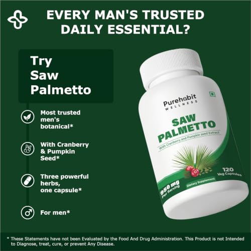 Image of Saw Palmetto 950mg with Cranberry & Pumpkin Seed for Men