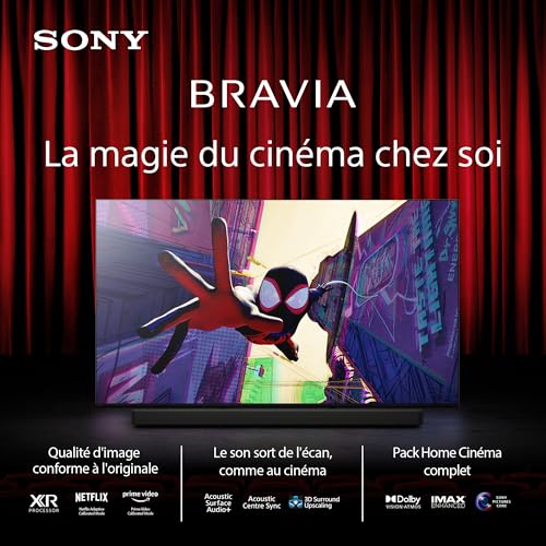 Sony BRAVIA 8 OLED 55 Pouces 4K HDR Google Smart TV |Fonctions Gaming PlayStation 5, IMAX Enhanced, Dolby Vision Atmos, Chromecast, Apple AirPlay, 120Hz K-55XR83 – Image 3