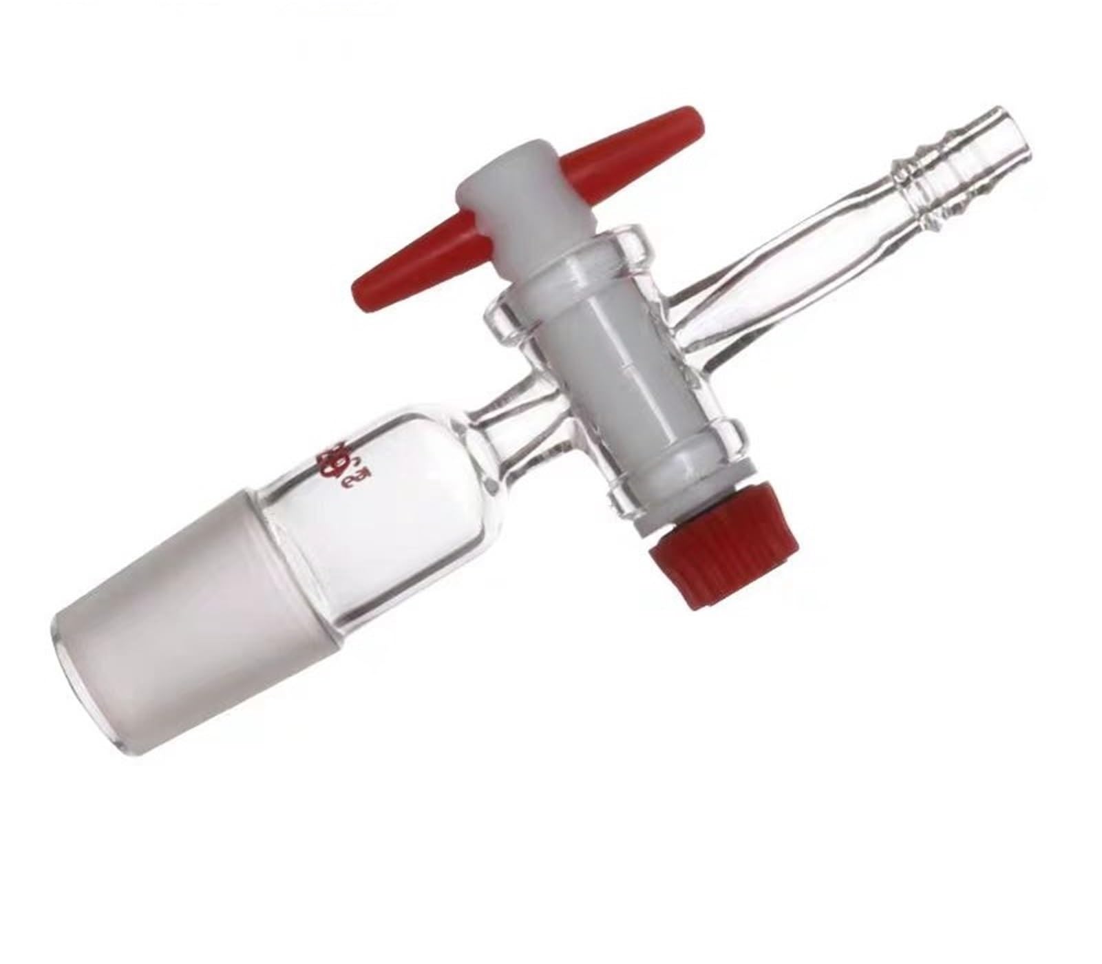 Imbuto separatore sferico in Vetro da 1 pz da 60 ml a 1000 ml con pistone in PTFE, 19# 24# 29# Imbuto gocciolatore con Bocca Standard(500ml 24x24)