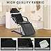 Hicomony Hydraulic Tattoo Chair for Client, Esthetician Bed with Hydraulic Stool, Blck Tattoo Table Bed for Arist, 360 Swivel Adjustable Facial Chair Spa Table