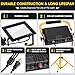 Zetunlo 21000Lumen LED Work Lights with Stand - 3 Head Portable Work Light with 16FT Cord - IP66 Waterproof Tripod Worklights for Outdoor Indoor Job Site Workshop Garage Construction Site Lighting