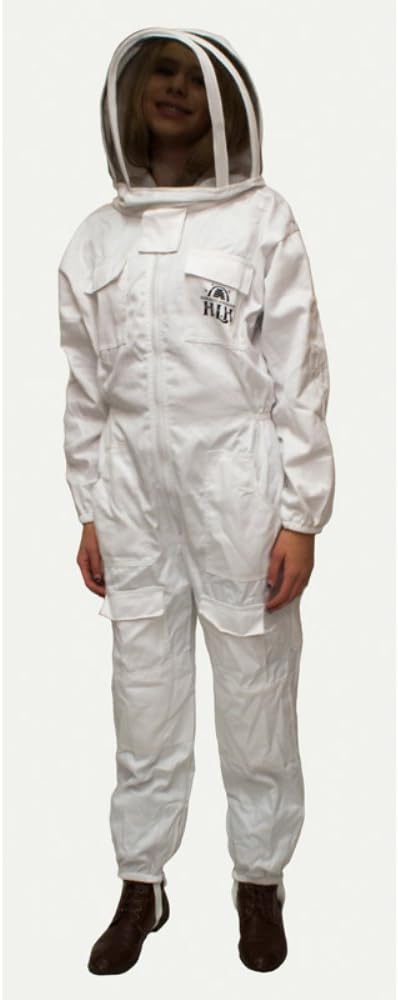 Beekeeping Suit, Cotton & Polyester, Large