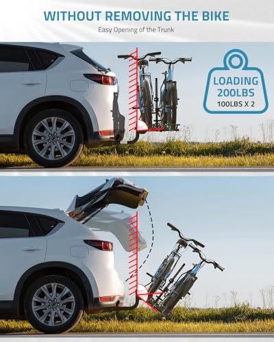PAULINN 2-Bike Folding Ebike Rack
