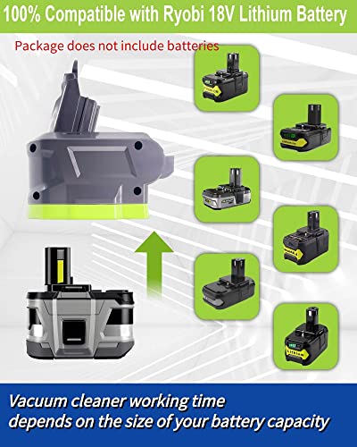 V6 Battery Adapter For Ryobi 18V Battery Work For Dyson V6 Series Vacuum Cleaner Sv03 Sv04 Dc58 Dc62 Converter(Adapter Only) #TOP2