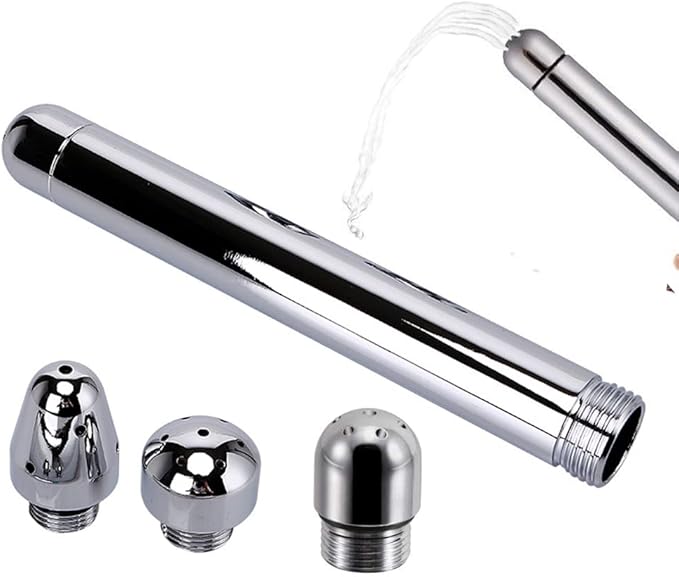 Shower Enema Douche Nozzle Shower Attachments kits with 3 Aluminum