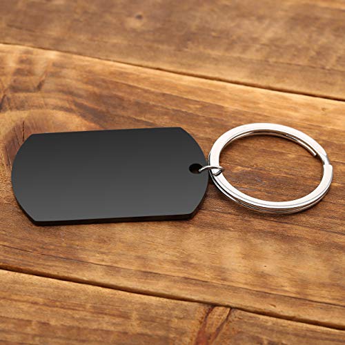 Zysta Personalized Kechains, Calendar Text Photo Keychain Dog Tag Custom Picture Keychain For Women Men Jewelry Gift #TOP5
