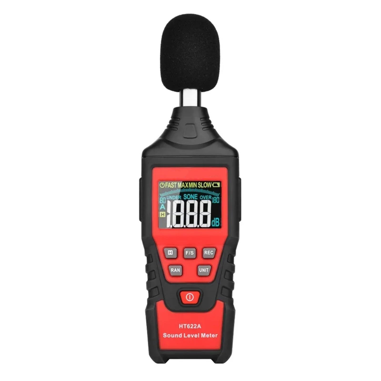 Noise Detector, HT622B Noise Tester High-Precision Noise Detector Professional Digital Sound Level Meter Noise Score Meter HT622A,Professional Sound Analyzer(HT622A)-image-31