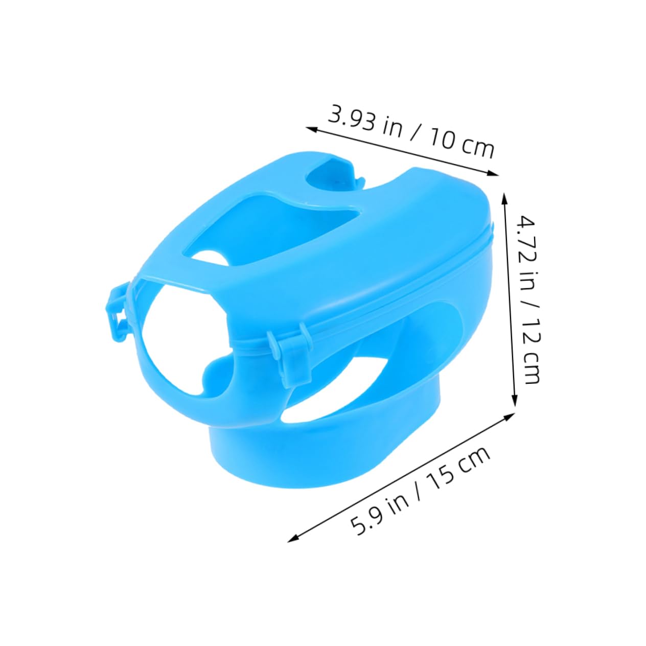 Kisangel 2Pcs Pigeon Fixed Holder Practical Feeding Device for Pigeons Smooth Edges Lightweight Design for Medication and Eye Care Stylish Essential Pigeon Supplies