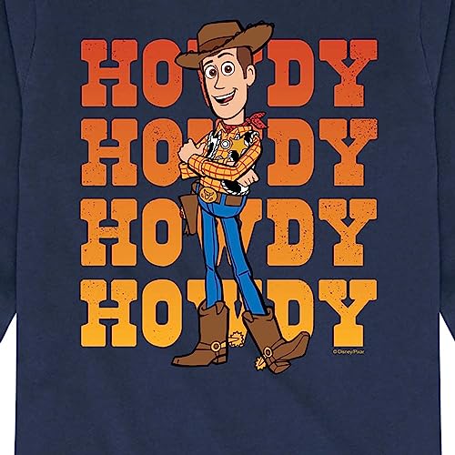 Disney Toy Story - Woody Howdy - Toddler and Youth Long Sleeve Graphic T-Shirt3