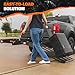 Mockins 500lb Cap Trailer Hitch Cargo Carrier with Folding Wheelchair Ramp for Car | 48