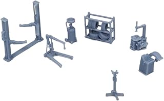 Outland Models Scenery for Model Cars Car Maintenance Accessories Set 1:64 S Scale