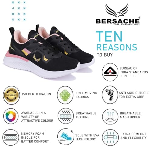 Image of BERSACHE Sports,walking,Gym, Trending Running Shoes For Women's /Girl's