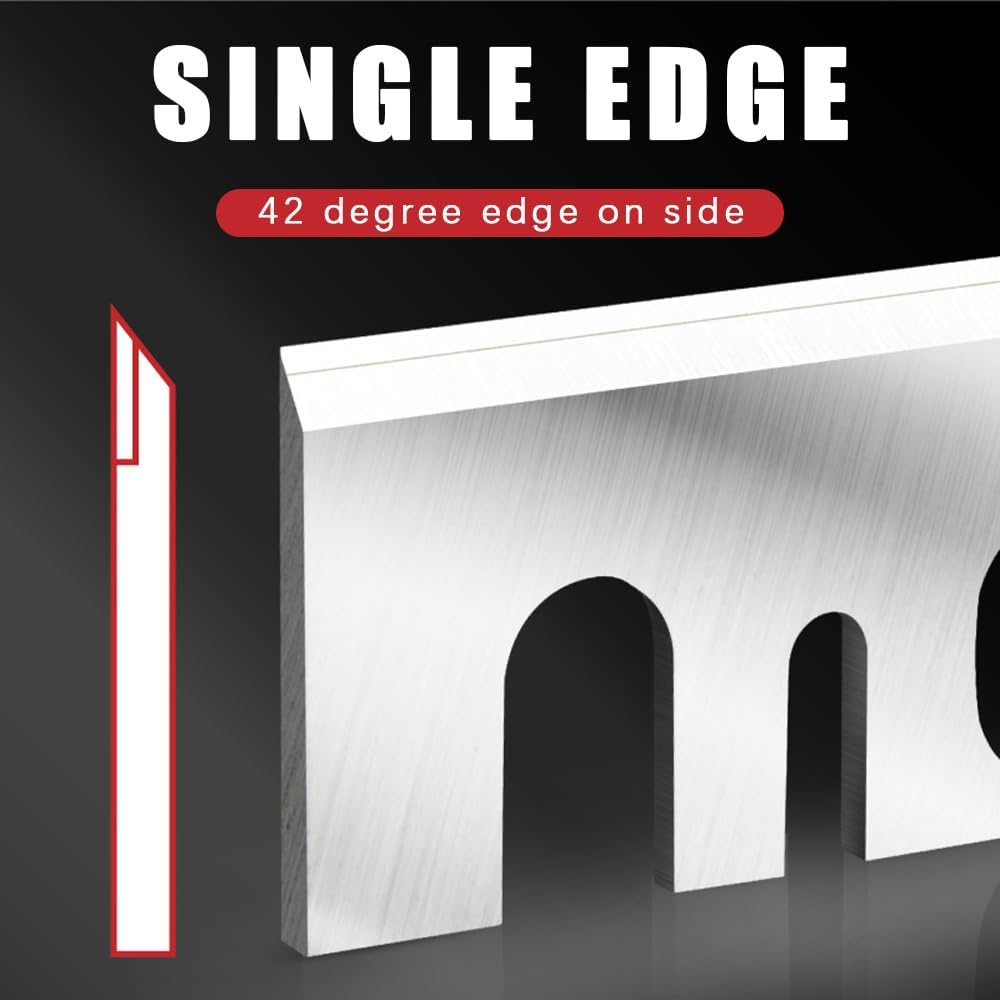 Lot De 2 Lames De Rabot Réversibles HSS 82 Mm Compatibles Avec PHO 15