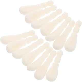 STOBAZA 50 Pcs Lip Brush Replacement Heads So...