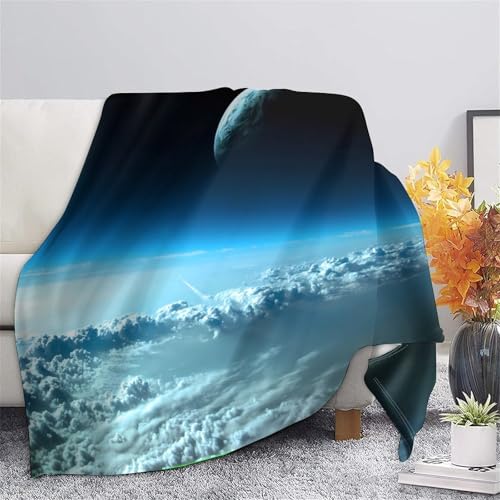 Couverture espace 3D jeté de canapé microfibre plaid voyage 150x200 - 5