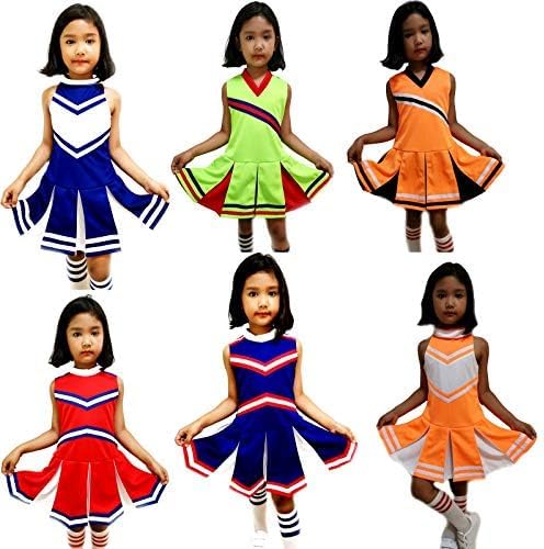 女児 子供 ドレス チアリーダー ユニフォーム チアリーディング ハロウィンコスチューム