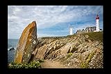 A propos de cette image : la Pointe Saint Mathieu est une pointe du Finistère Nord située à côté de la ville du Conquet.