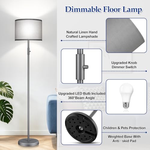 Floor Lamp Simple Design with Shade - image 5