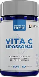Vitamina C 500mg - Lipossomal - 60 cápsulas -Doctor's FIRST