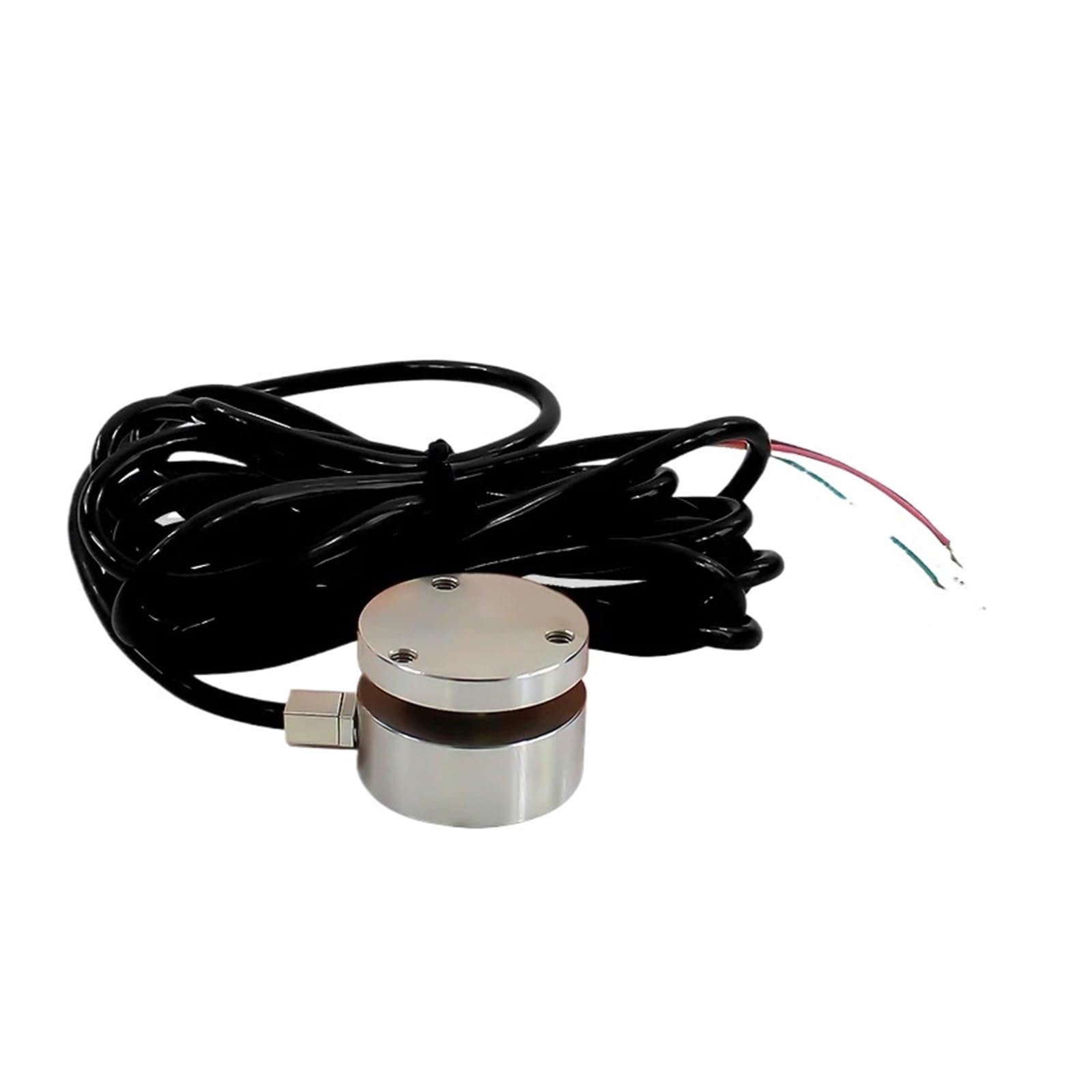 JJHQOKYNA 50kg-10T Flat Diaphragm Force Load Cell Miniature Round Tension & Compression Sensor Transducer(200KG)