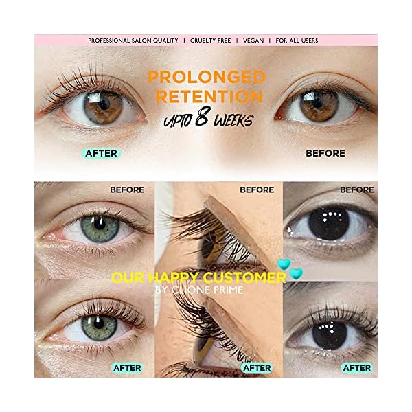 Clione-Prime-Lash-Lift-Kit-42-Pcs-Eyelash-Lift-Kit-5-Times-Use-Eyelash-Perm-Kit-Suitable-for-Salon-Home-Use-Professional-Korean-Semi-Permanent-Curling-Perming-Wave-Kit CLIONE PRIME Korean Lash Lift Kit - Brow Lamination Kit Lifting De Pestañas Kit Professional Eyelash Perm Kit Eyelash Lift Kit Lash Perm Eyebrow Lamination Laminado De Cejas Kit Profesional