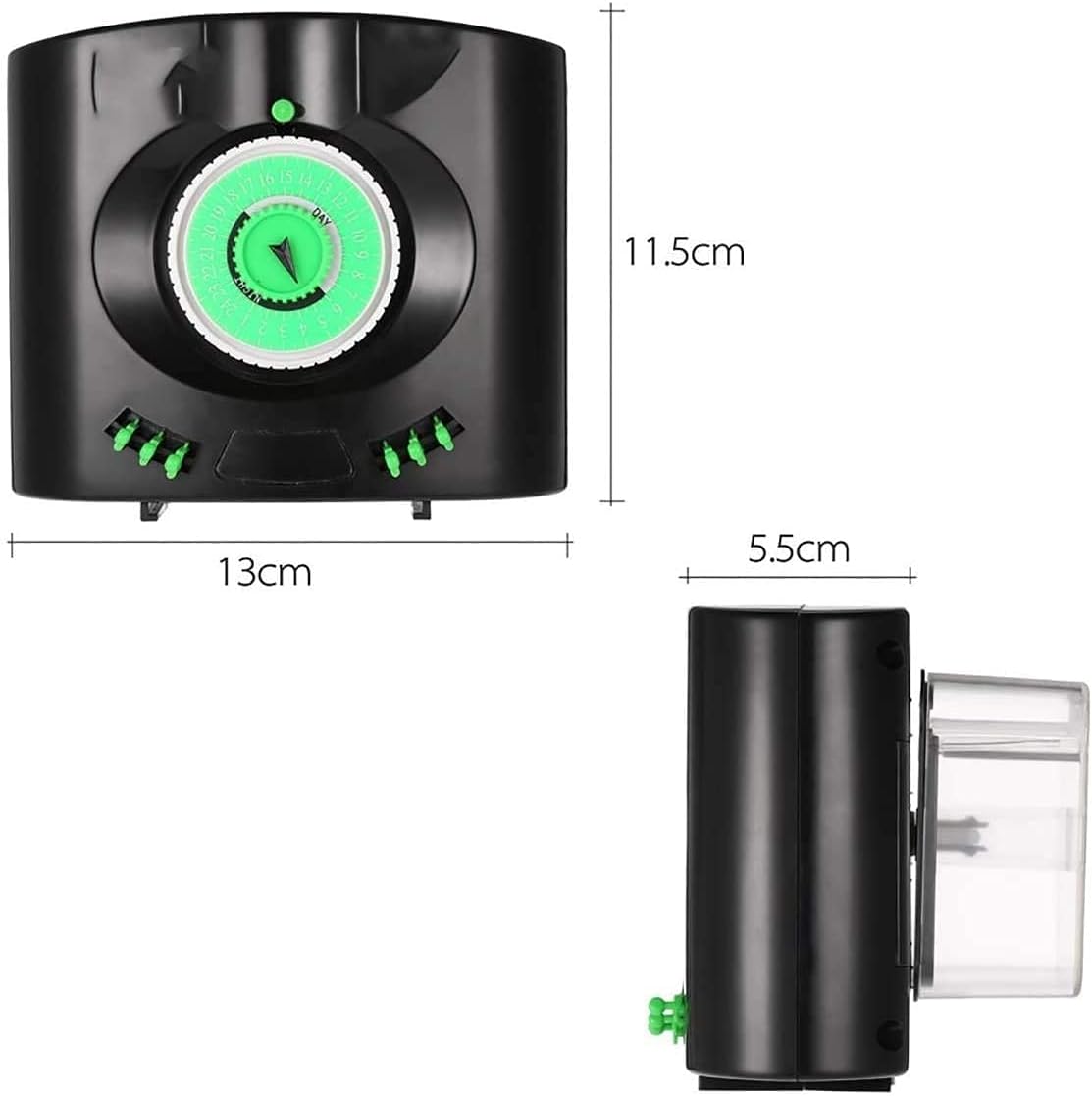 Fish Feeder Automatic Fish Feeder Aquarium Tank Timer Fish Feeder Moisture-Proof Aquarium or Fish Tank Food Dispenser for Vacation Weekend Holiday